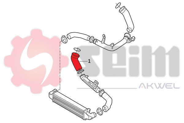 Seim Laadlucht-/turboslang 982149