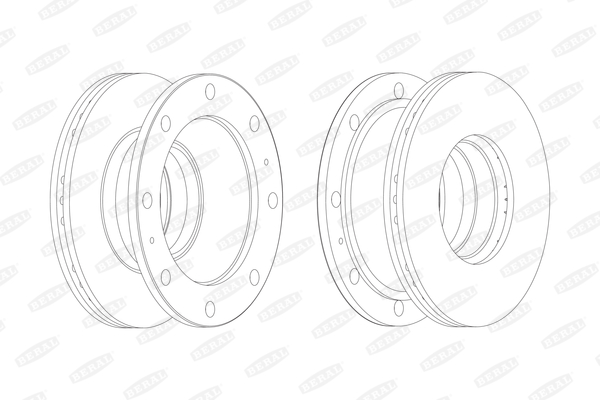 Remschijven Beral BCR106A