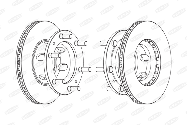 Remschijven Beral BCR108A
