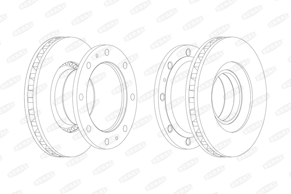Remschijven Beral BCR111A