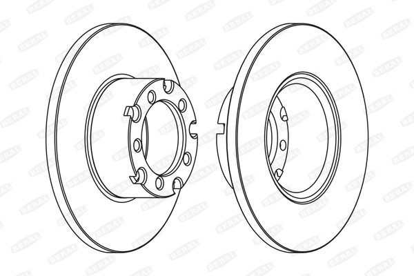 Remschijven Beral BCR116A