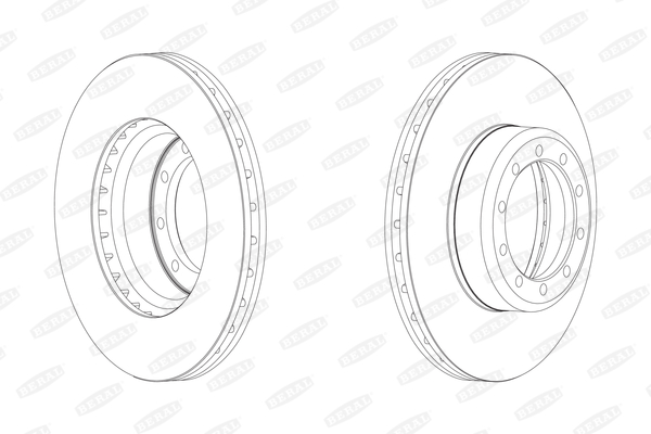 Remschijven Beral BCR126A