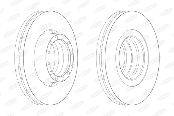Remschijven Beral BCR132A