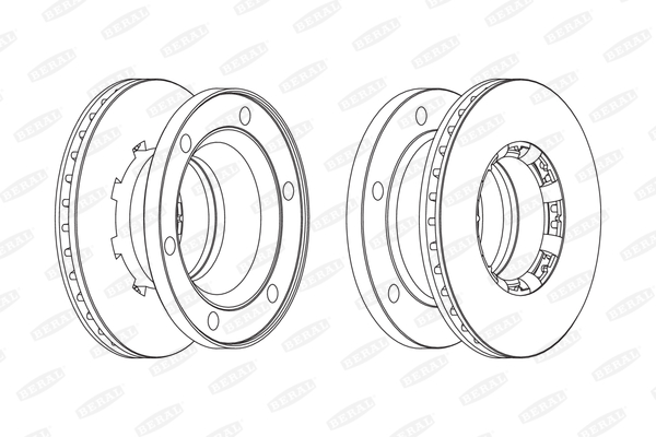 Remschijven Beral BCR175A
