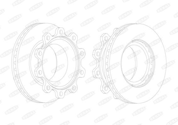 Remschijven Beral BCR176A
