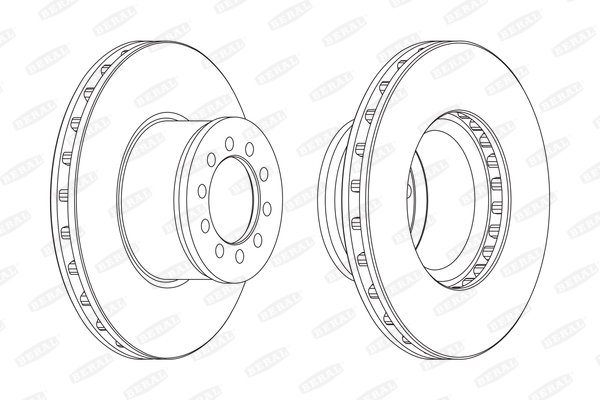 Remschijven Beral BCR186A