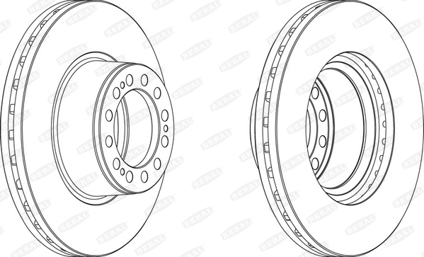 Remschijven Beral BCR201A