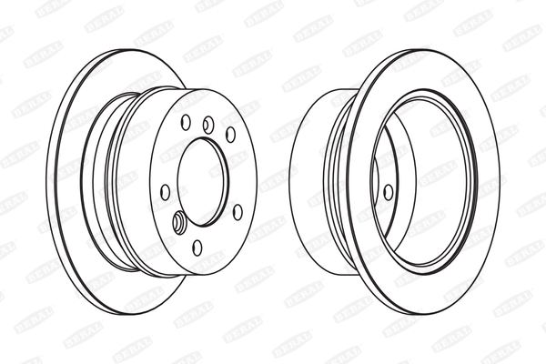 Remschijven Beral BCR230A