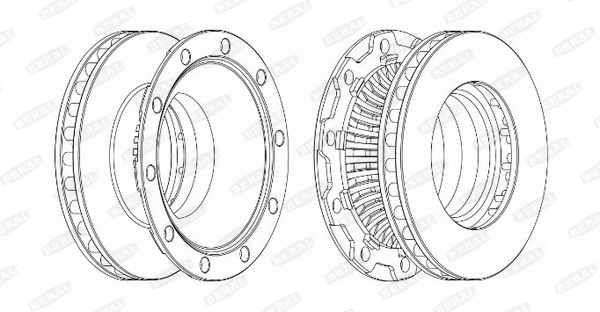Beral Remschijven BCR252A