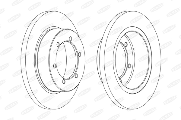 Remschijven Beral BCR327A