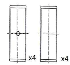 Drijfstanglager Fai Autoparts BB2041-STD