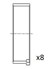 Drijfstanglager Fai Autoparts BB2052-STD