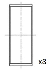 Drijfstanglager Fai Autoparts BB2056-025