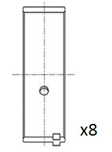 Drijfstanglager Fai Autoparts BB2060-STD