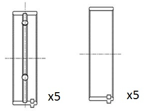 Hoofdlager Fai Autoparts BM1006-STD