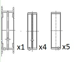 Hoofdlager Fai Autoparts BM1010-STD