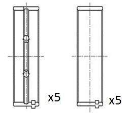 Hoofdlager Fai Autoparts BM1011-STD