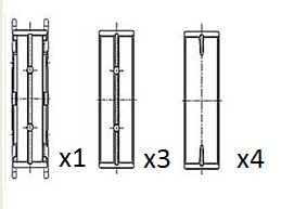 Hoofdlager Fai Autoparts BM1012-STD