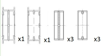 Hoofdlager Fai Autoparts BM1013-025