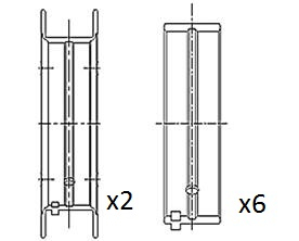 Hoofdlager Fai Autoparts BM1016-STD