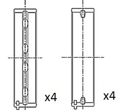 Hoofdlager Fai Autoparts BM1017-STD