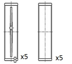 Hoofdlager Fai Autoparts BM1024-STD