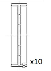 Hoofdlager Fai Autoparts BM1025-STD