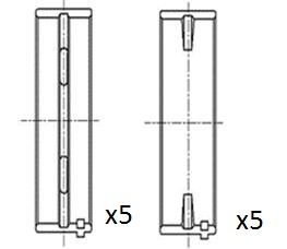 Hoofdlager Fai Autoparts BM1026-020