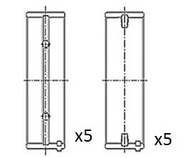 Hoofdlager Fai Autoparts BM1029-STD