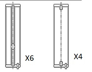 Hoofdlager Fai Autoparts BM1044-STD