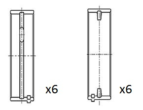 Hoofdlager Fai Autoparts BM1062-STD