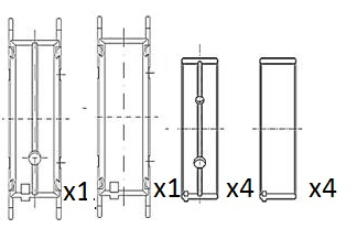 Hoofdlager Fai Autoparts BM1068-025