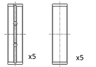 Hoofdlager Fai Autoparts BM1112-STD