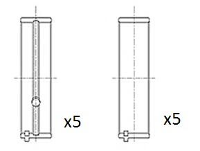 Hoofdlager Fai Autoparts BM1130-STD