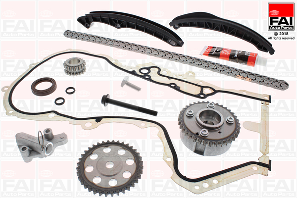 Distributieketting kit Fai Autoparts TCK202L2VVT