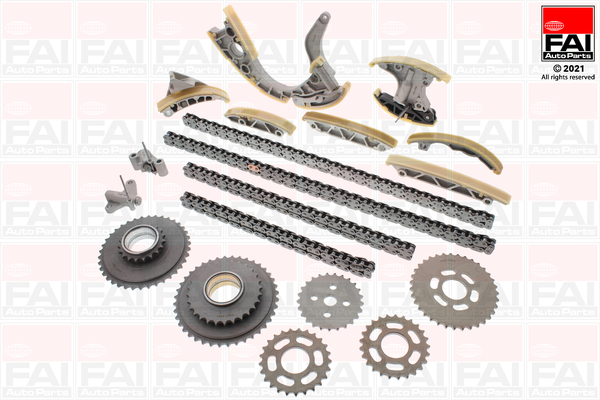 Distributieketting kit Fai Autoparts TCK217NG