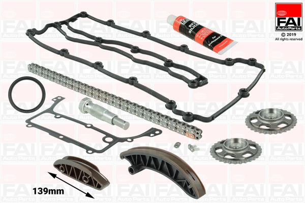 Distributieketting kit Fai Autoparts TCK227