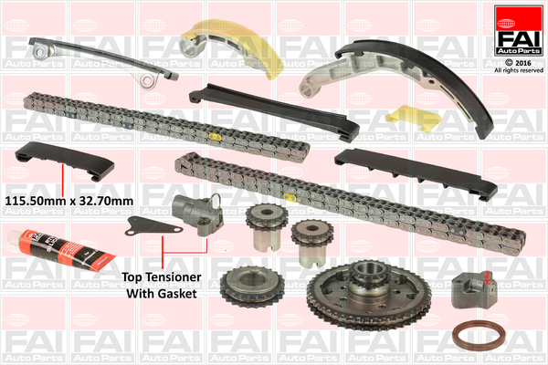 Distributieketting kit Fai Autoparts TCK42-06