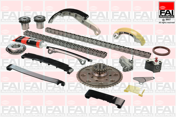 Distributieketting kit Fai Autoparts TCK42CRD-06