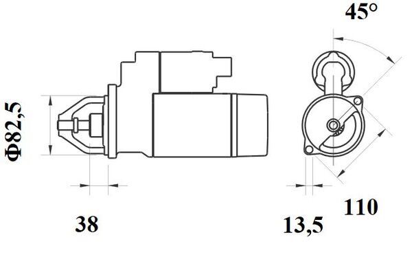 Mahle Original Starter MS 723