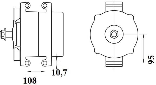 Mahle Original Alternator/Dynamo MG 163