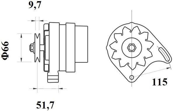 Mahle Original Alternator/Dynamo MG 565