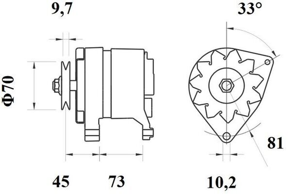 Mahle Original Alternator/Dynamo MG 98