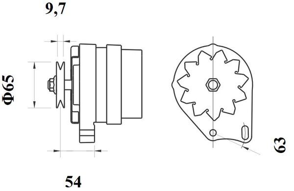 Mahle Original Alternator/Dynamo MG 112