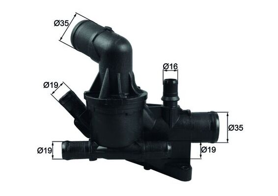 Mahle Original Thermostaat TH 54 80