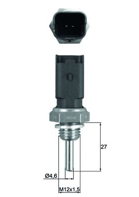 Mahle Original Temperatuursensor TSE 25