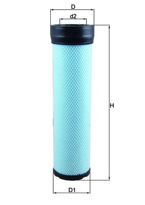 Oliefilter Mahle Original LXS 256