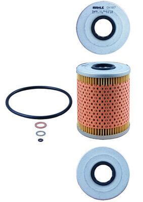 Mahle Original Oliefilter OX 187D