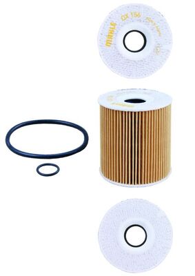 Mahle Original Oliefilter OX 156D1