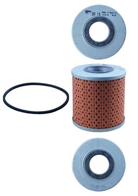 Mahle Original Oliefilter OX 14D